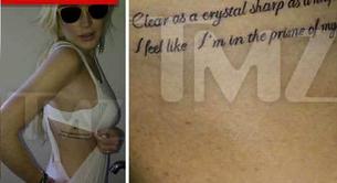 Lindsay Lohan se ha hecho un nuevo tattoo
