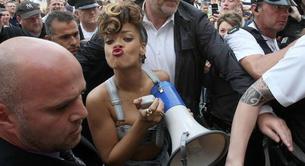 Rihanna la lía parda en Belfast