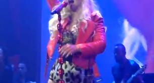 Christina Aguilera toca fondo en una gala en Hong Kong