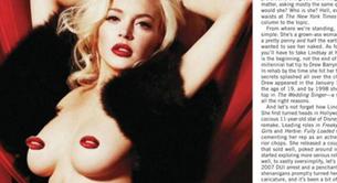 Lindsay Lohan se siente más confiada desde su sesión en 'Playboy'