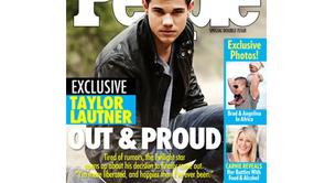 Una portada falsa de 'People' pretende sacar a Taylor Lautner del armario