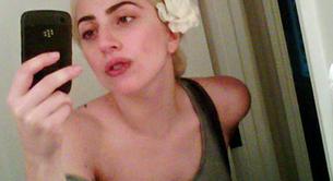 Lady Gaga twittea su cara sin maquillaje