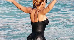 Beyoncé luce cuerpazo en la playa