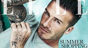 David Beckham se convierte en el primer hombre portada de Elle