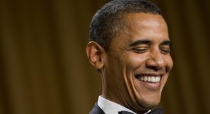 Obama muestra su lado más cómico en la cena con periodistas y celebrities