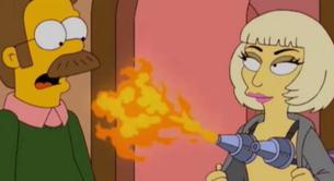 Detrás de las escenas de Lady Gaga en su episodio de 'Los Simpson'