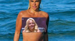 Leticia Sabater muestra sus tetas bizcas en Interviú