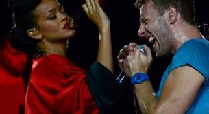 Rihanna actúa con Coldplay en París