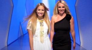 Britney Spears destroza un cristal con su guitarra eléctrica en un promo de 'X Factor'