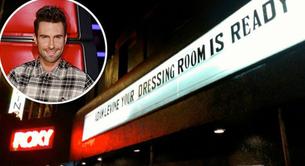 Adam Levine critica a una sala de conciertos por no ofrecerle un camerino cuando no era una estrella
