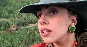 Lady Gaga se va de safari y cuelga fotos suyas con leones