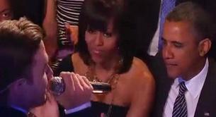 Justin Timberlake canta '(Sittin' On) The Dock Of The Bay' en la Casa Blanca