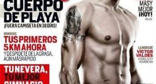 Víctor Valdés desnudo en Men's Health
