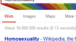 Homosexualidad en la red: Google añade el arco iris a su búsqueda en honor a Stonewall