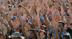 Manifestación de evangélicos en Brasil contra el matrimonio homosexual y el activismo gay