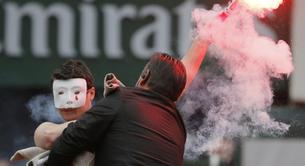 Protesta contra el matrimonio gay durante la final de Roland Garros