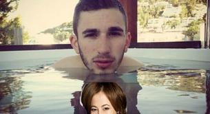 David Castillo, Jonathan de 'Aída', desnudo por un despiste