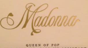 Madonna publica en Instagram el teléfono de su asistente