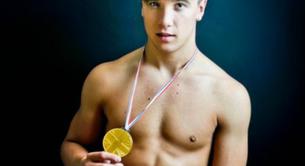 El concursante de 'X Factor' Sam Callahan. Desnudo