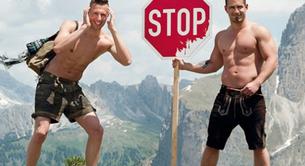 'Men In The Alps' 2014: hombres sin camiseta para un calendario benéfico