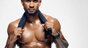 Usher, sin camiseta para 'Men's Health'