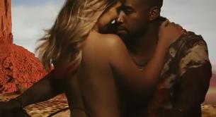 Kanye West saca a Kim Kardashian desnuda en el vídeo de 'Bound 2'