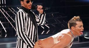 Miley Cyrus y Robin Thicke, imitados por Arturo Valls y Xuso Jones en 'Tu Cara Me Suena'