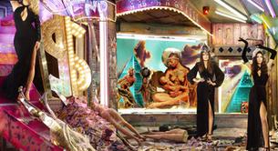 Las Kardashian, fotografiadas por David LaChapelle para su felicitación de Navidad