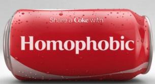 Coca Cola no te permite añadir la palabra "gay" a tu lata