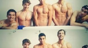 Los chicos de Dreamland medio desnudos en el vídeo de 'Everybody Dance'