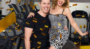 Kylie sorprende a un fan en el gimnasio