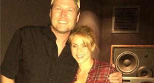 Shakira incluirá en su nuevo disco una canción country con Blake Shelton