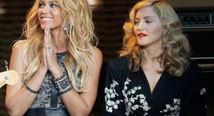 Madonna, con una sudadera con letra de Beyoncé