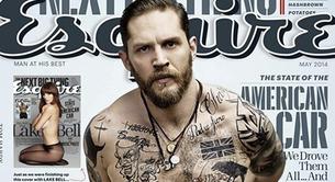 Tom Hardy, sin camiseta en el último número de 'Esquire'