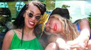 Beyoncé apoya a su hermana Solange en su agresión