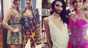 Kesha y Conchita Wurst, en el Life Ball 2014