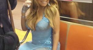 Mariah Carey monta en el metro de Nueva York