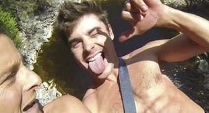 Zac Efron, sin camiseta y de aventura con Bear Grylls