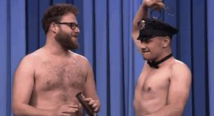 Seth Rogen y James Franco, desnudos en el cumpleaños de Jimmy Fallon