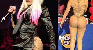 Nicki Minaj se rompe el culo en concierto