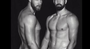 Un jugador del Barça de balonmano, desnudo con su hermano en un calendario