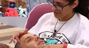 Omar desnudo en 'Gran Hermano' 15: vuelve con su ex Lucía y deja a Paula