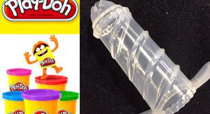El juguete de PlayDoh con forma de dildo