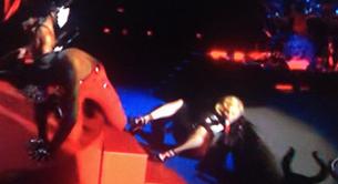 La fuerte caída de Madonna en los BRITs 2015