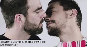 El beso en slow motion de Zachary Quinto y James Franco