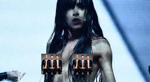 Loreen, desnuda con Kazaky para cantar en directo 'Paper Light (Higher)'