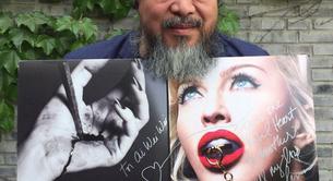 El activista chino Ai Weiwei apoya a Madonna