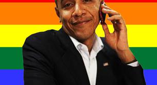 El Presidente Obama bromea sobre la homofobia en Indiana