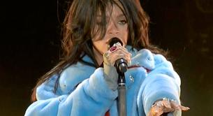 Desastrosa actuación de Rihanna presentando 'American Oxygen' en directo
