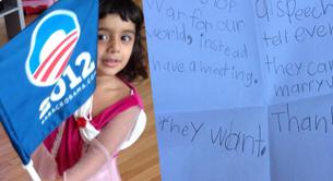 La carta a favor del matrimonio gay de una niña de 5 años y la respuesta de Obama
